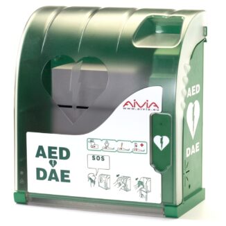 Cabina/Vitrina mural DESA para uso en interiores con Alarma Luminosa y Acústica