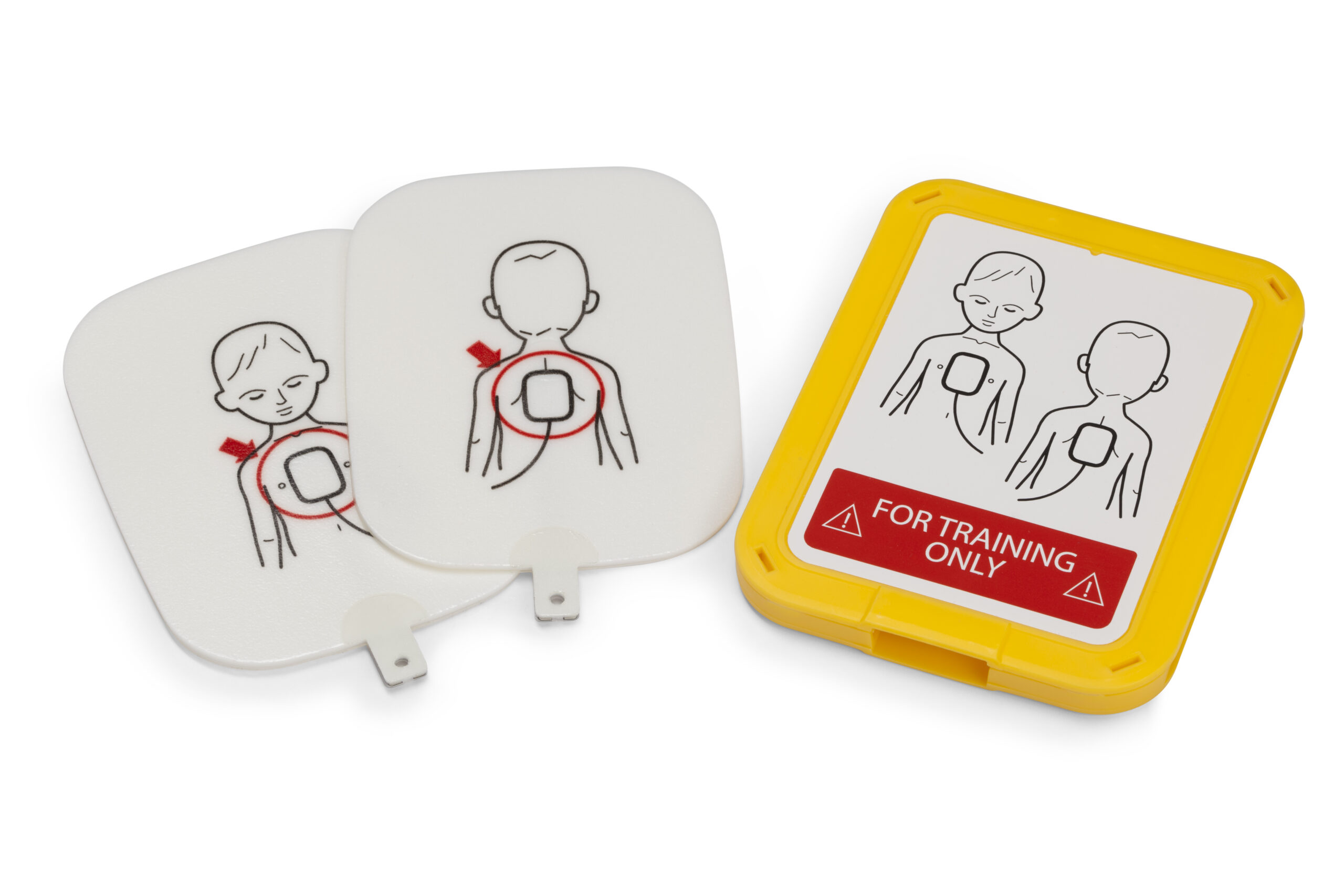 Par de electrodos de entrenamiento adicional Pediátrico Par de electrodos de entrenamiento adicional Pediátrico